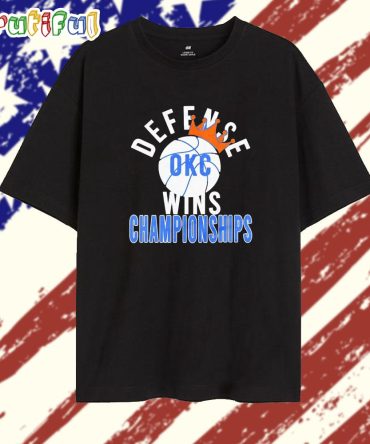 Oklahoma City Thunder Defense Wins Championship T Shirt