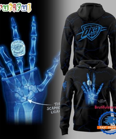 Oklahoma City Thunder Jalen Williams X-Ray Scapholunate Torn But The Championships Worn Hoodie