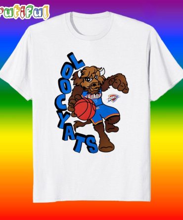 Oklahoma City Thunder Nba X Staycool Mascot T Shirt