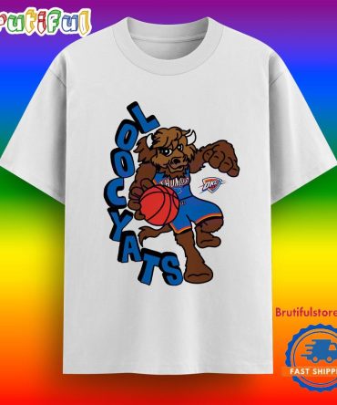 Oklahoma City Thunder Rumble The Bison Staycool T Shirt