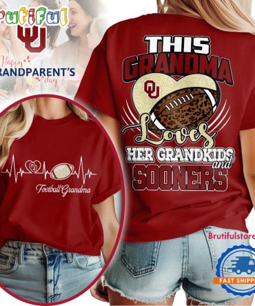 Oklahoma Sooners 2025 Ncaa Grandparents' Day Unisex 3D Shirt