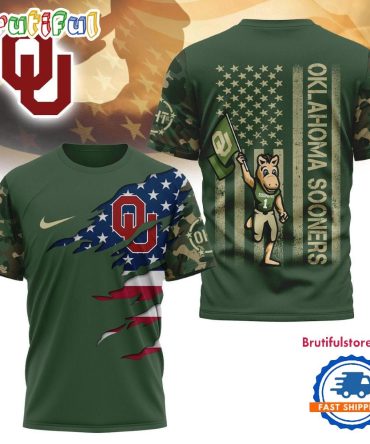 Oklahoma Sooners 2025 Ncaa Veteran Limited 3D Shirt