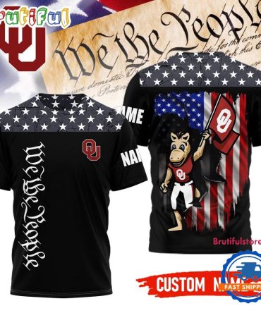Oklahoma Sooners 2025 Ncaa We The People Limited Edition 3D Shirt