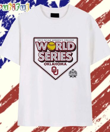 Oklahoma Sooners 2025 Ncaa Women’S College World Series Bound T Shirt