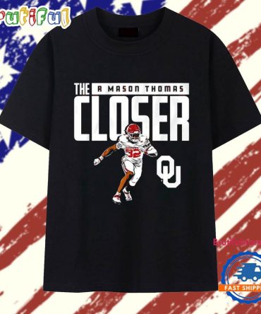 Oklahoma Sooners Football R Mason Thomas The Closer T Shirt