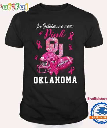Oklahoma Sooners In October We Wear Pink Breast Cancer Awareness