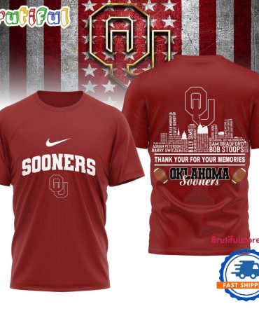 Oklahoma Sooners Legends Of The Game 3D Shirt