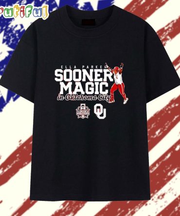 Oklahoma Sooners Softball Ella Parker Sooner Magic In Oklahoma City T Shirt