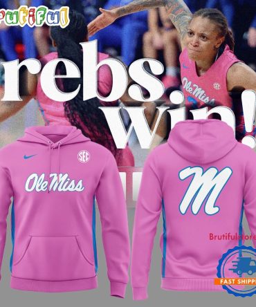 Ole Miss Rebels Pink Women'S Basketball Limited Edition 2025 Hoodie