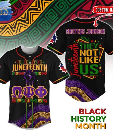 Custom Juneteenth Baseball Jersey - Celebrate Black History Month In Style!