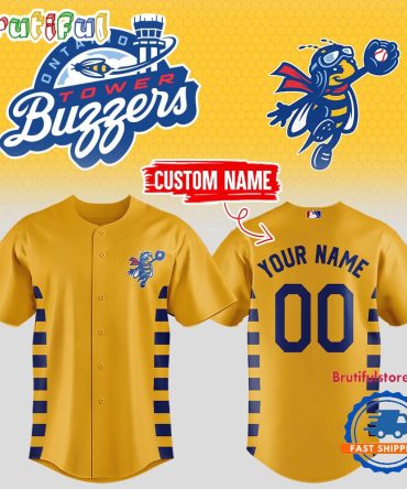 Ontario Tower Buzzers 2025 Baseball Custom Jersey Shirt