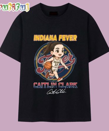 Original Caitlin Clark X Indiana Fever 2025 Logo T Shirt