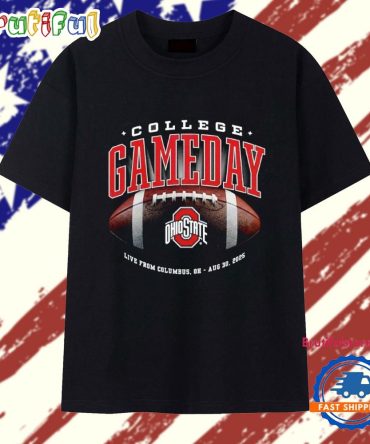 Osu College Game Day Ohio State Football 2025 T Shirt