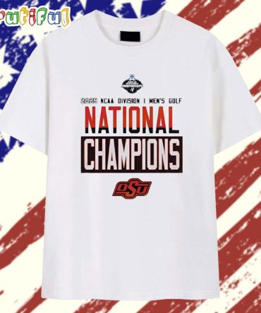 Osu Cowboy Golf 2025 Ncaa Mens Golf National Champions T Shirt