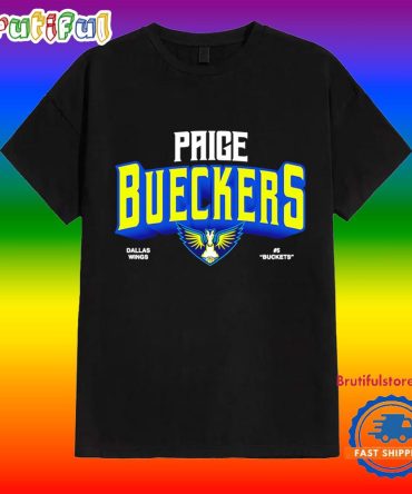 Paige Bueckers Dallas Wings Logo T Shirt