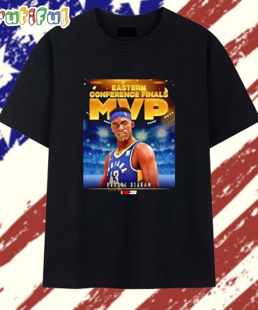Pascal Siakam 2025 Nba Eastern Conference Finals Mvp Indiana Pacers T Shirt