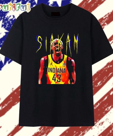 Pascal Siakam Indiana Pacers Basketball Fan Game Day T Shirt