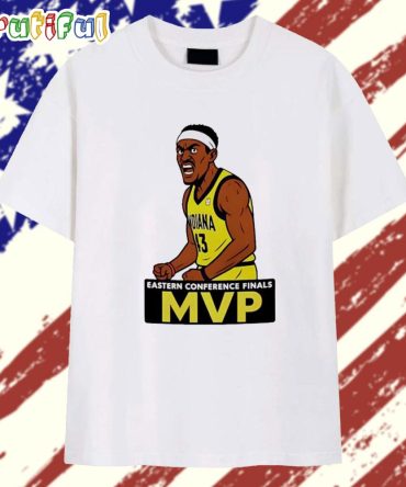Pascal Siakam Indiana Pacers Ecf Mvp Caricature T Shirt