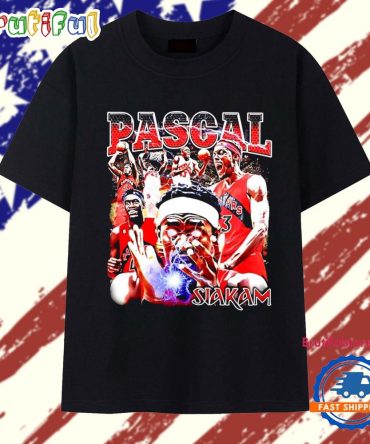 Pascal Siakam Toronto Raptors Thunder Eyes Graphic T Shirt