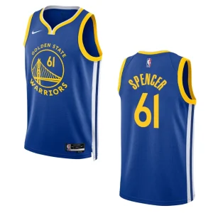 Golden State Warriors Pat Spencer 2022-23 Icon Edition Royal Swingman Jersey - Alzaintravels