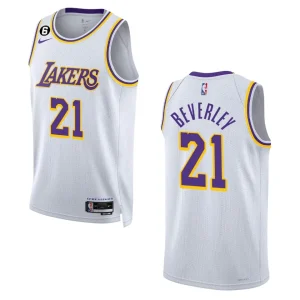 Patrick Beverley Association Edition Los Angeles Lakers 2022-23 White Swingman Jersey - Alzaintravels