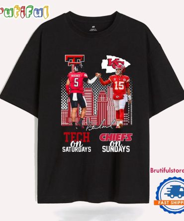 Patrick Mahomes Kansas City Chiefs 2025 Signature T Shirts