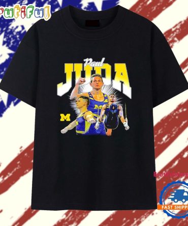 Paul Juda Michigan Gymnastics Player Collage T Shirt