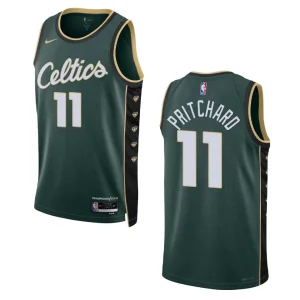 Boston Celtics Payton Pritchard 2022-23 City Edition Dark Green Swingman Jersey - Alzaintravels