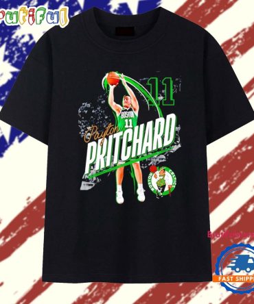 Payton Pritchard Boston Celtics Legacy Graphic T Shirt
