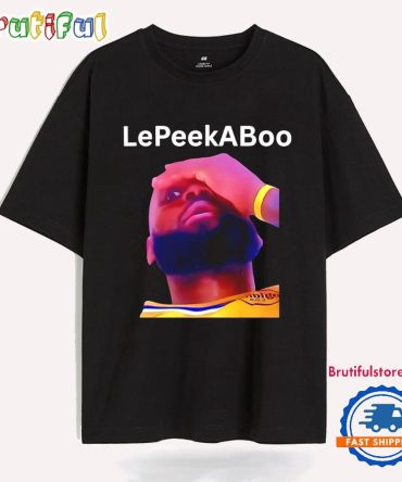 Peekaboo Lebron James Lakers 2025 T Shirt