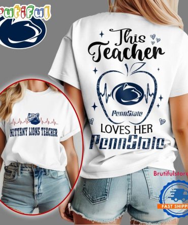 Penn State Nittany Lions Teacher Appreciation Month Vintage T Shirt