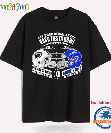 Penn State Vs Boise State 2025 Cfp Vrbo Fiesta Bowl Head To Head T Shirt