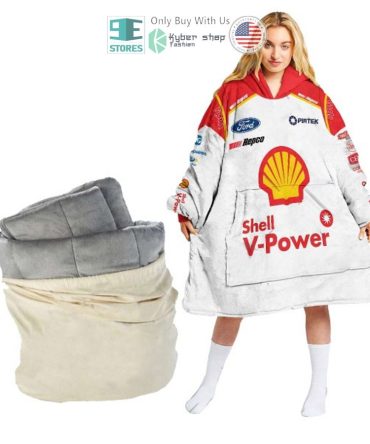 Best Personalized V8 Supercars Dick Johnson Racing Hooded Blanet Hoodie