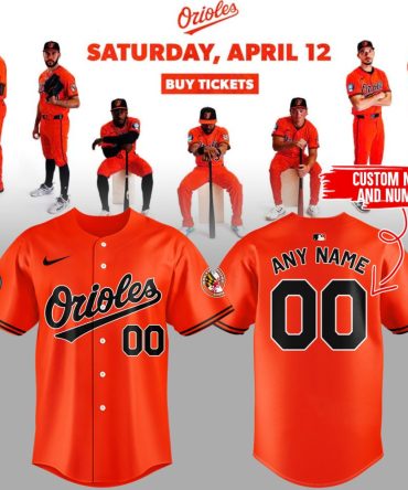 Custom Orioles Jersey - Personalize With Your Name & Number For Game Day