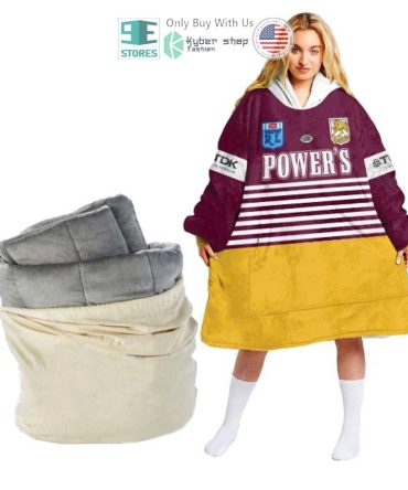 Best Personalized Brisbane Broncos Power'S Hooded Blanet Hoodie