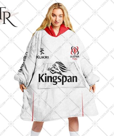 Personalized Irfu Ulster Rugby 2023 Home Jersey Style Oodie, Flanket, Blanket Hoodie, Snuggie