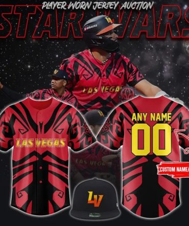 Custom Star Wars Las Vegas Jersey - Personalized Name & Number - Limited Edition