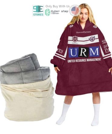 Best Personalized Manly Warringah Sea Eagles Hooded Blanet Hoodie