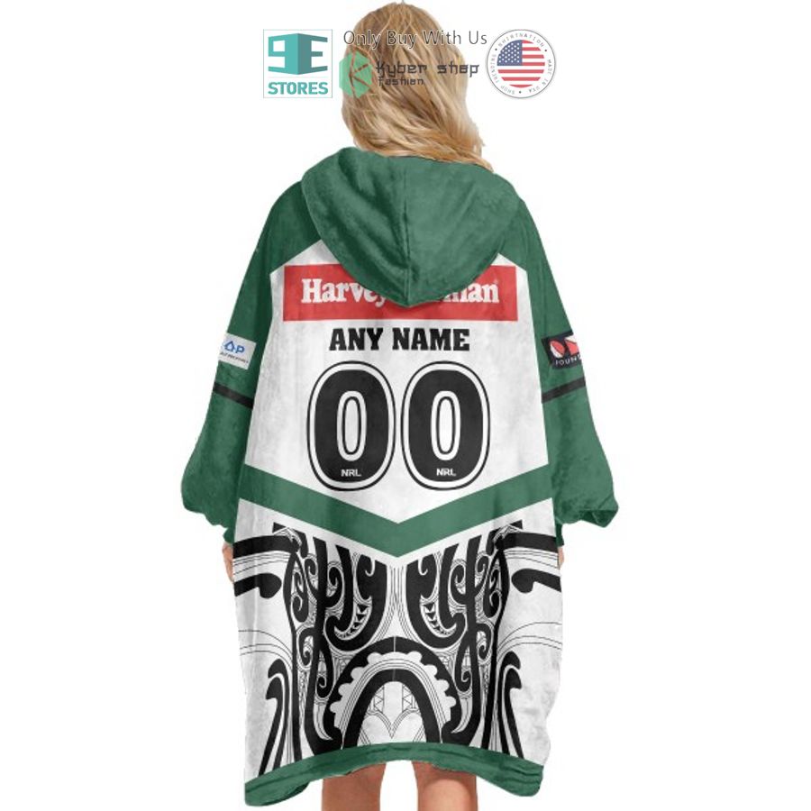 Best Personalized Maori All Stars Hooded Blanet Hoodie - Image 5