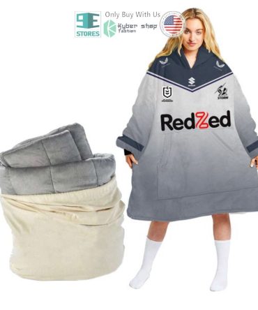 Best Personalized Melbourne Storm Redzed Hooded Blanet Hoodie