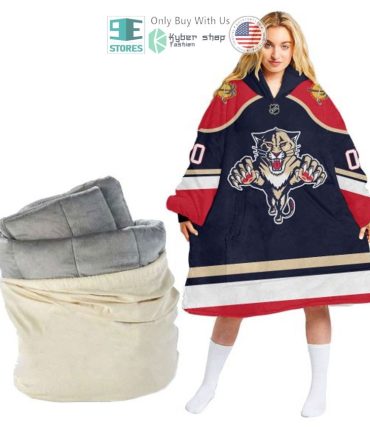 Best Personalized Florida Panthers Logo Hooded Blanet Hoodie