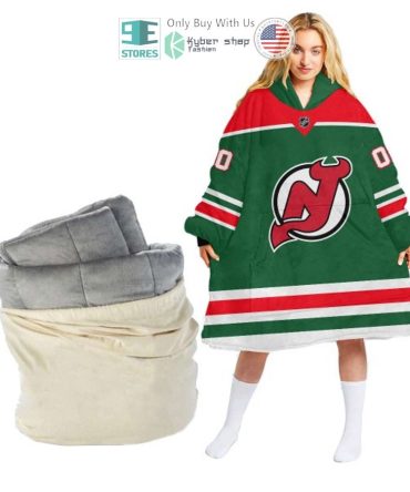 Best Personalized New Jersey Devils Hooded Blanet Hoodie