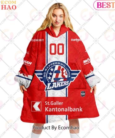 Personalized Nl Hockey Scrj Lakers Home Jersey Style Oodie, Flanket, Blanket Hoodie, Snuggie