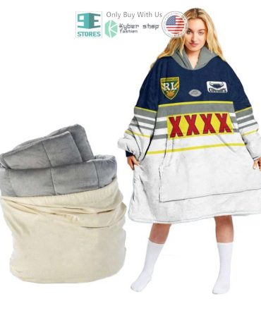 Best Personalized North Queensland Cowboys Hooded Blanet Hoodie