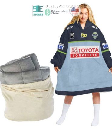 Best Personalized Nrl Canberra Raiders Hooded Blanet Hoodie