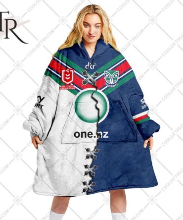 Personalized Nrl North Queensland Cowboys Mix V2 Jersey Oodie, Flanket, Blanket Hoodie, Snuggie