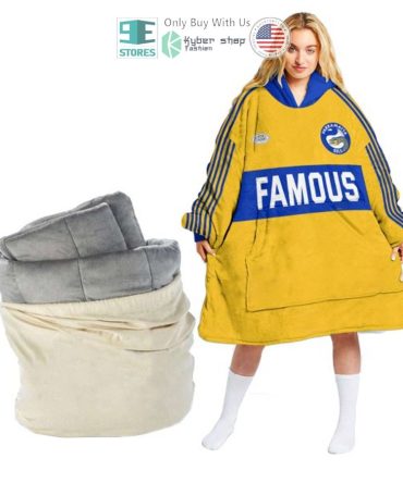 Best Personalized Nrl Parramatta Eels Famous Hooded Blanet Hoodie
