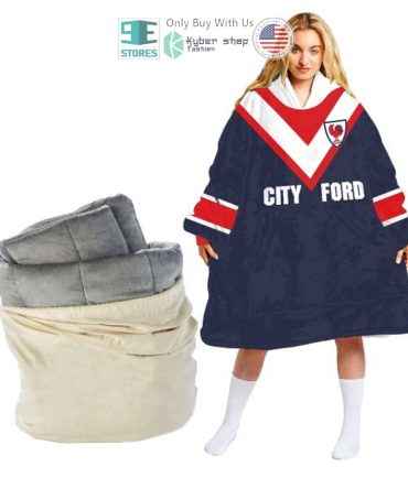 Best Personalized Nrl Sydney Roosters Hooded Blanet Hoodie