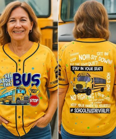 Funny School Bus Driver Shirt - Perfect Gift For Bus Drivers, All About That Bus Design