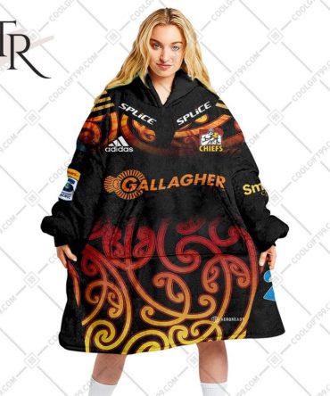 Personalized Super Rugby Gallagher Chiefs Jersey Oodie, Flanket, Blanket Hoodie, Snuggie